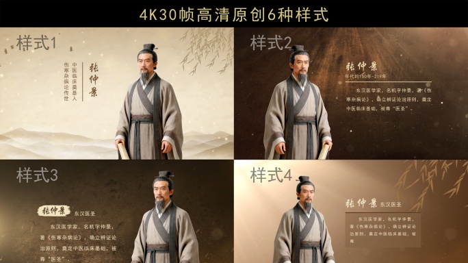 古风名人介绍-张仲景