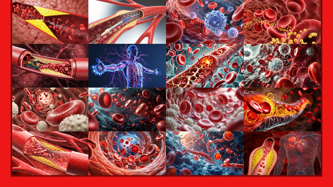 血管循环系统白细胞血细胞脂质支架机器人
