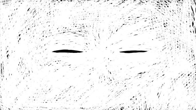 2D动画：无瞳孔的睁眼