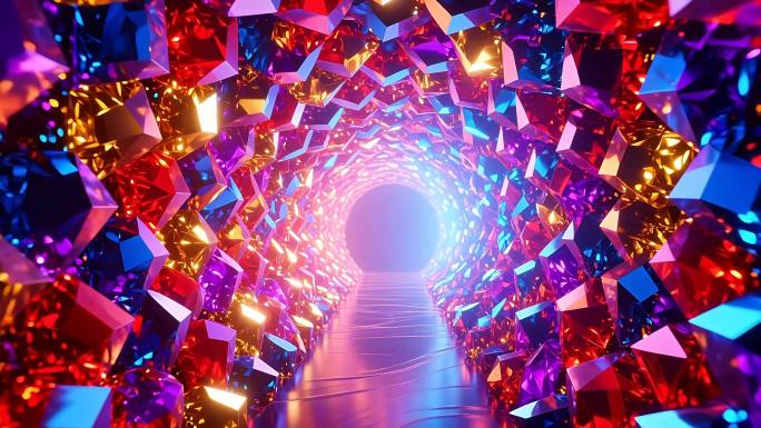 炫彩梦幻隧道穿梭合集4K-1