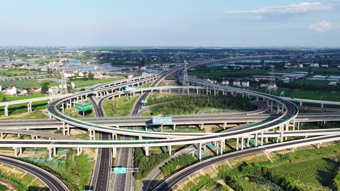 常德高速交通枢纽航拍