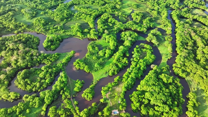 航拍大石头沙河湿地-35-大龙-优秀