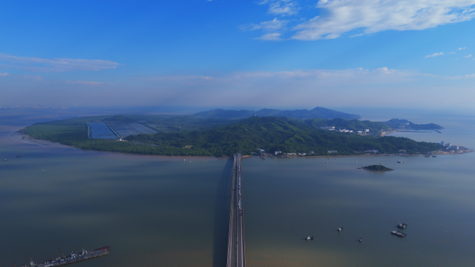 航拍｜珠海淇澳岛风光及海岛骑行