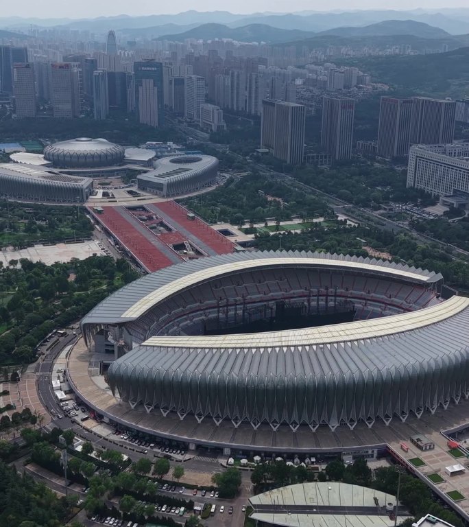 济南CBD竖屏拍摄