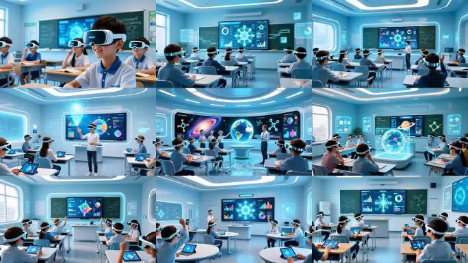 智慧教育未来教育智慧课堂合集4K