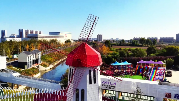 保定欧式风情建筑景观