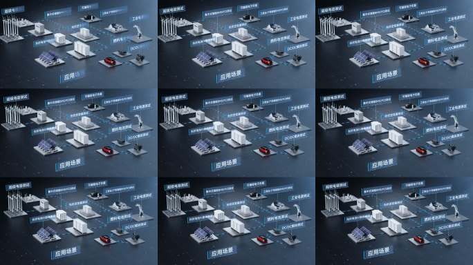新能源微电网系统演示  智能电力