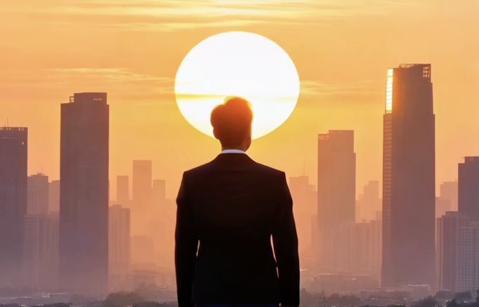 2026企业商务年会发布会开场励志背景