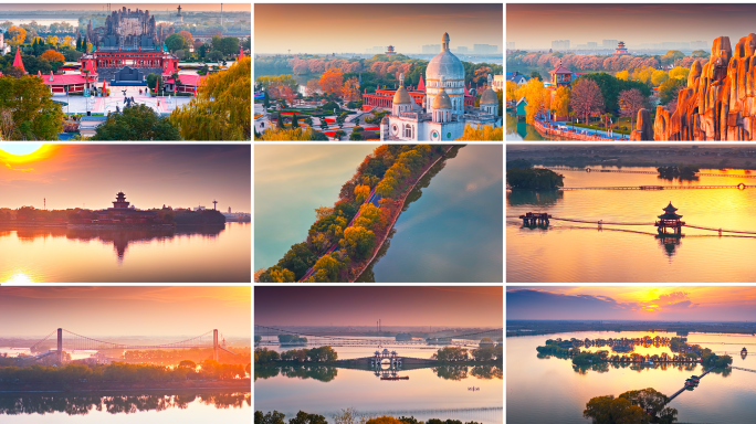 颍上县八里河风景区/4K高清