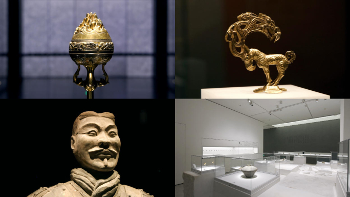 陕西历史博物馆秦汉馆 馆藏文物大合集