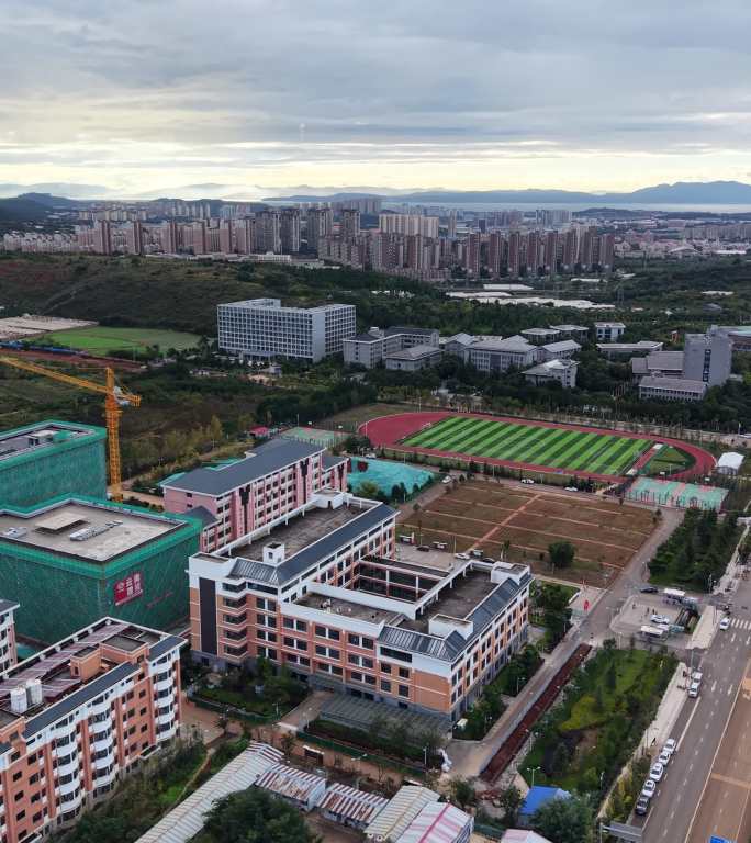 昆明校园全景之呈贡大学城云南特殊教育学院