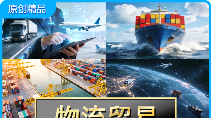 物流贸易轮船港口跨境电商国际出海全球