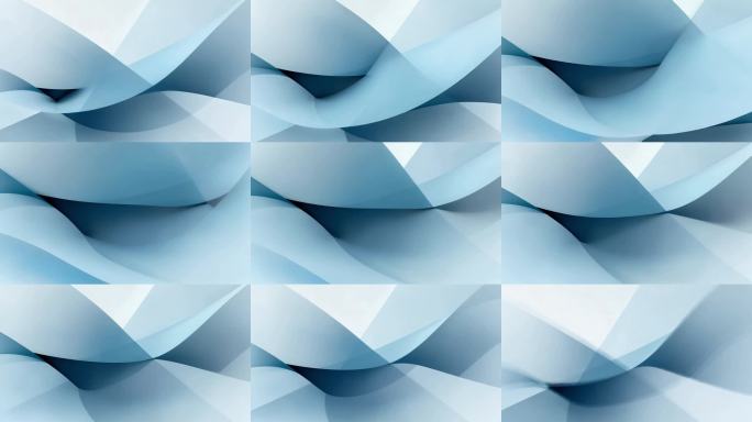 蓝色渐变几何动态背景