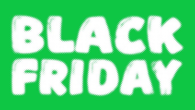 棋盘网格半调图案抽象背景，带绿色屏幕。方格粒子微妙纹理波普艺术设计。半色调对比图形极简艺术宽幅动画。