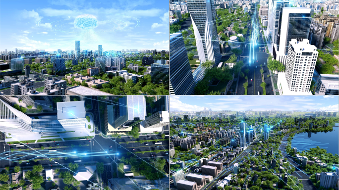 数字经济信息数据传输科技光线