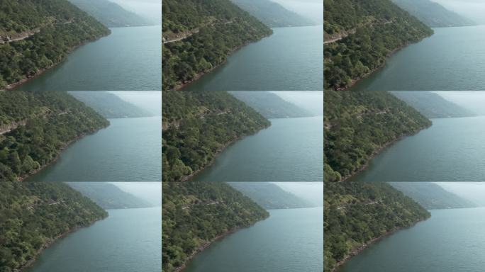 航拍山水风景视频