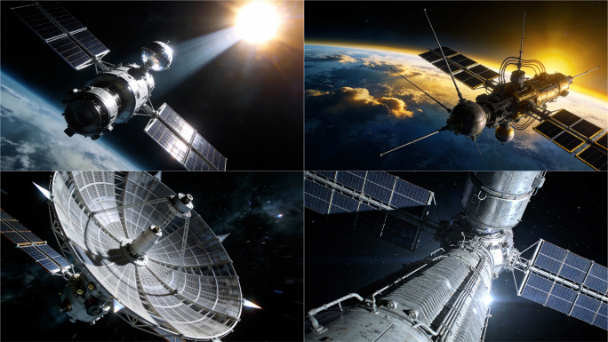 卫星轨道飞行北斗导航太空大国航天