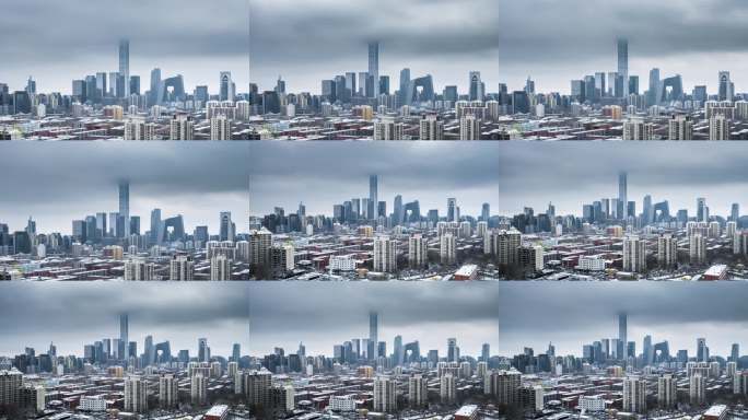 【8K】北京的雪