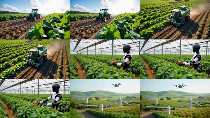 机械化种植农业