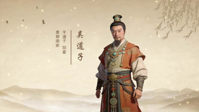 古风名人介绍-吴道子