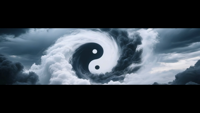 下山-震撼大气太极LED大屏