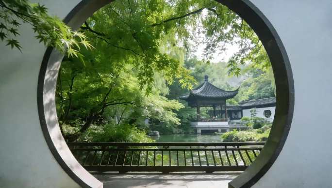 中式园林山水意境