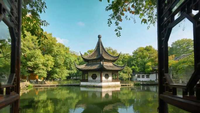 中式园林山水意境