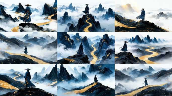 4k刀剑如梦 武侠江湖 爱恨情仇大屏背景