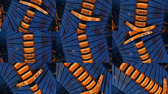 江苏盐城市航拍建筑盐城高新区城西科技广场