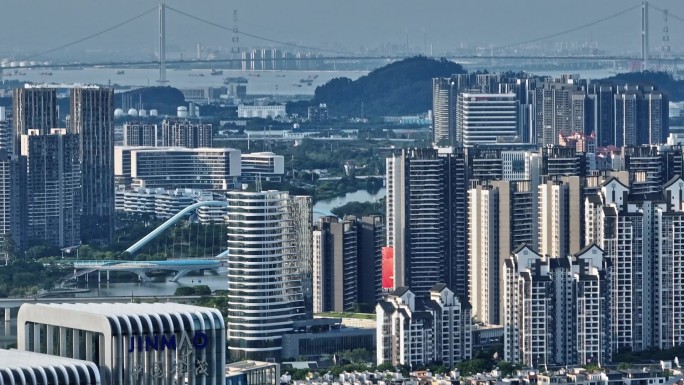 广州地铁穿越蕉门河