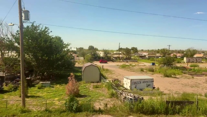 德州西部乡村小镇