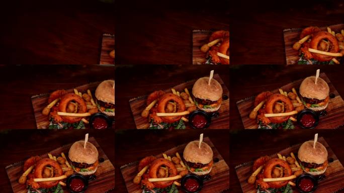 首尔，薯条和纯素汉堡 / 韩国