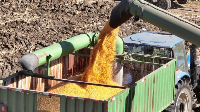 农业机械秋收作业