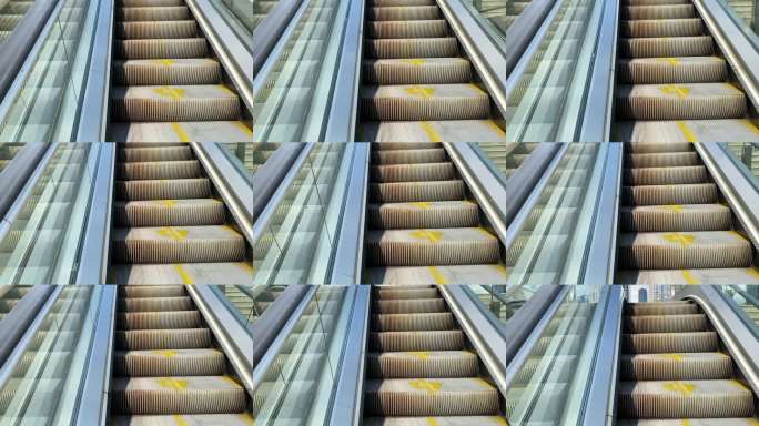 上海陆家嘴城市天桥自动扶梯