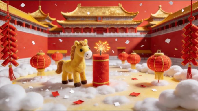 2026马年新年视频年会视频片头