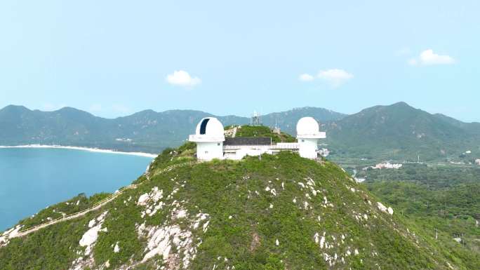 山顶天文台航拍景观