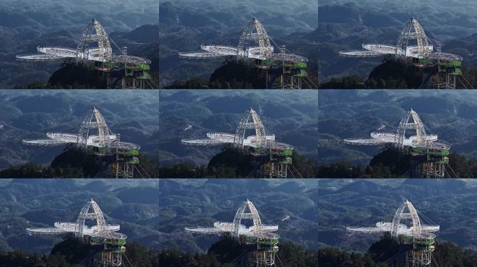 湖南岳阳平江石牛寨景区航拍