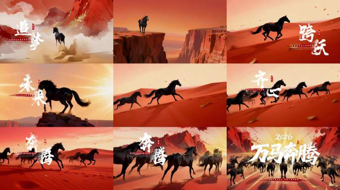 2026马年创意片头