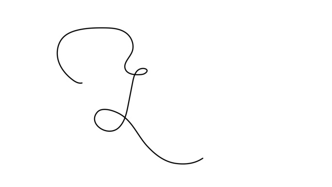 气球与绳子的一笔线条动画，手绘充气庆祝生日或情人节派对设计，连续轮廓运动。节日假期周年庆氦气轮廓视频