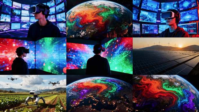 未来科技虚拟现实体验