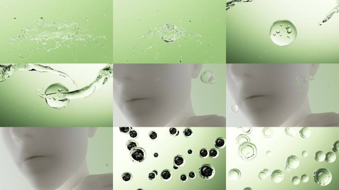 清除黑色素美白肌肤精华细胞饱满精华球分子