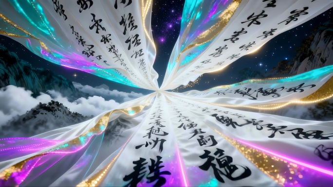 4k《关山酒》国潮风背景