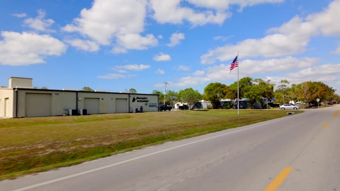 佛罗里达州那不勒斯的工业区