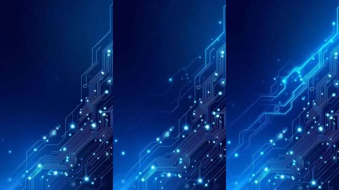 科技感电路板动态背景