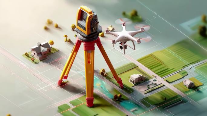 智能测绘设备农田应用无人机测绘仪协同作业