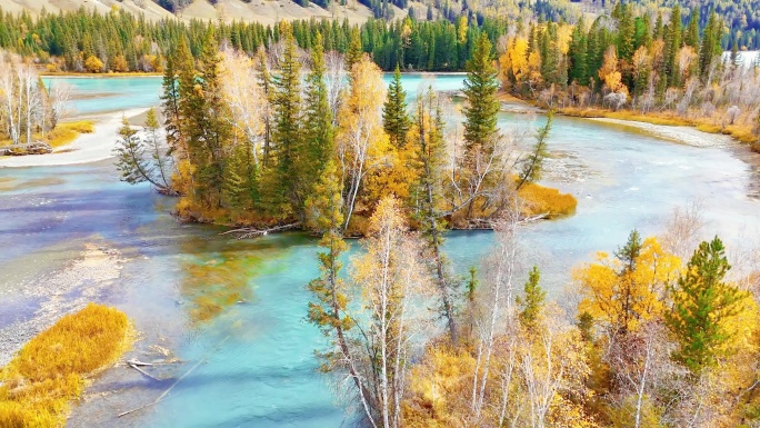 新疆神仙湾航拍