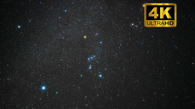 4K日转星空星轨月晕纯星空背景延时合集