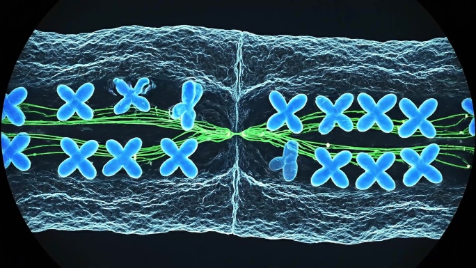 细胞分裂动态演示
