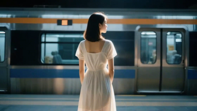 嘉禾望岗 地铁情绪伤感素材 歌曲背景视频