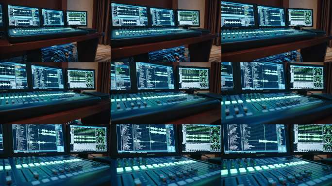 专业调音台操作界面